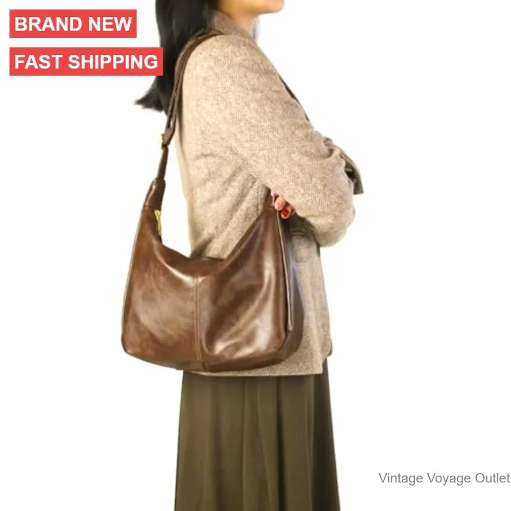 Vegan Leather Crossbody Shoulder Bag Foldable Hobo Tote Purse
